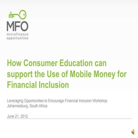 Panel2 microfinance opportunities