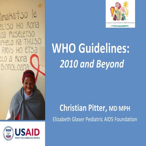 Implementing the New WHO Recommendations