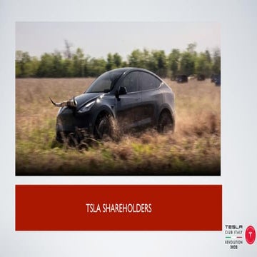 Tesla Club Italy Revolution 2022 - Tavola rotonda | Investire in azioni Tesla: opinioni, considerazioni ed esperienze
