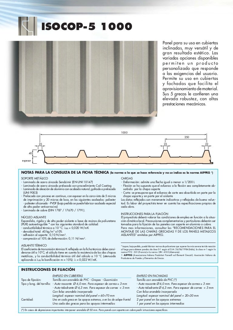 Panel cubierta reforzado