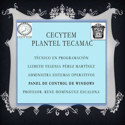 Panel de control de Windows