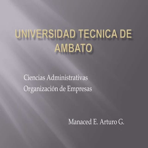 Panel de control en access