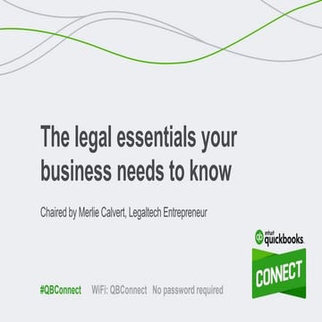 Panel discussion: Essential legal advice to keep your business on track