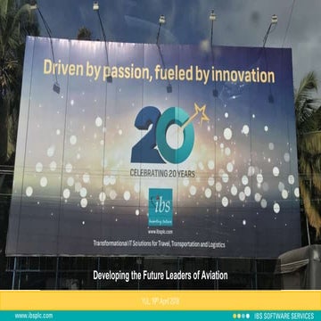 Developing the Future Leaders of Aviation - IATA SFO Conference, YUL 17-19 Ap...