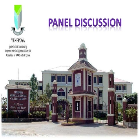 Panel discussion anand  ync