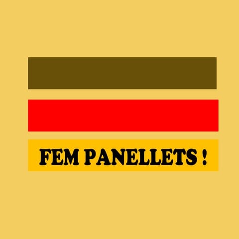 Fem panellets 2 | PPT