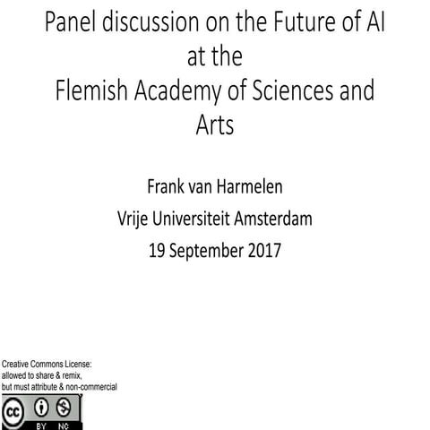 On the nature of AI, and the relation between symbolic and statistical approa...