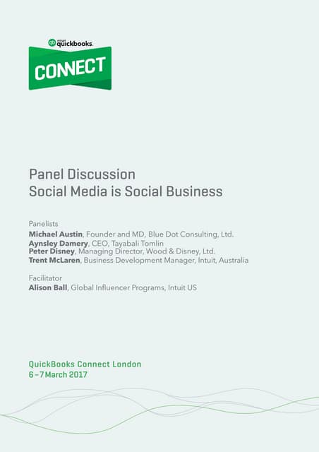 Social media is social business  