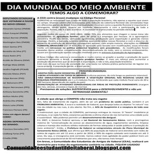 Dia Mundial do Meio Ambiente