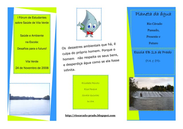 Panfleto - Rio Cávado no Passado, P...