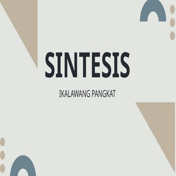 PANGKAT 2- SINTESIS.pptx powerpoint Presentation