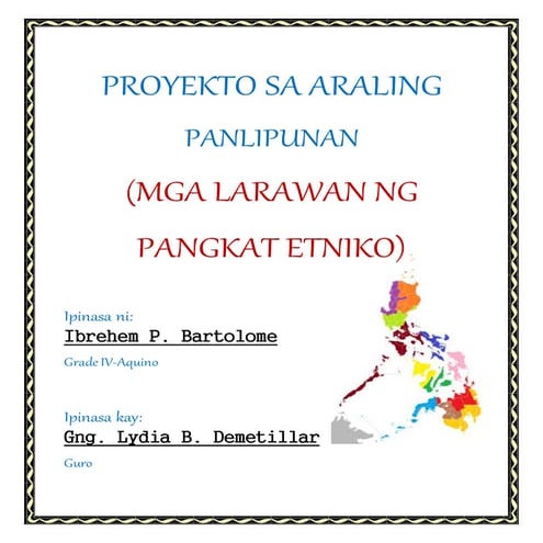 Pangkat etniko sa pilipinas