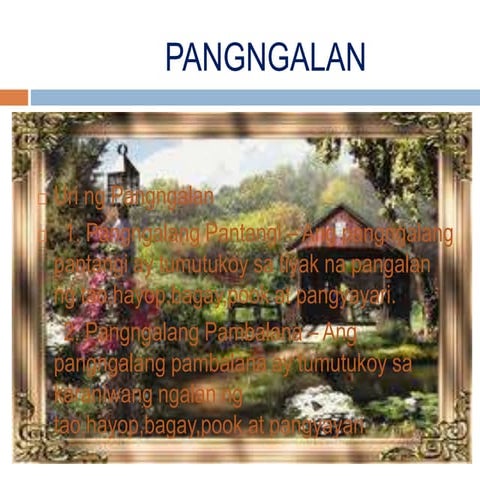 Pangngalan sample | PPTX