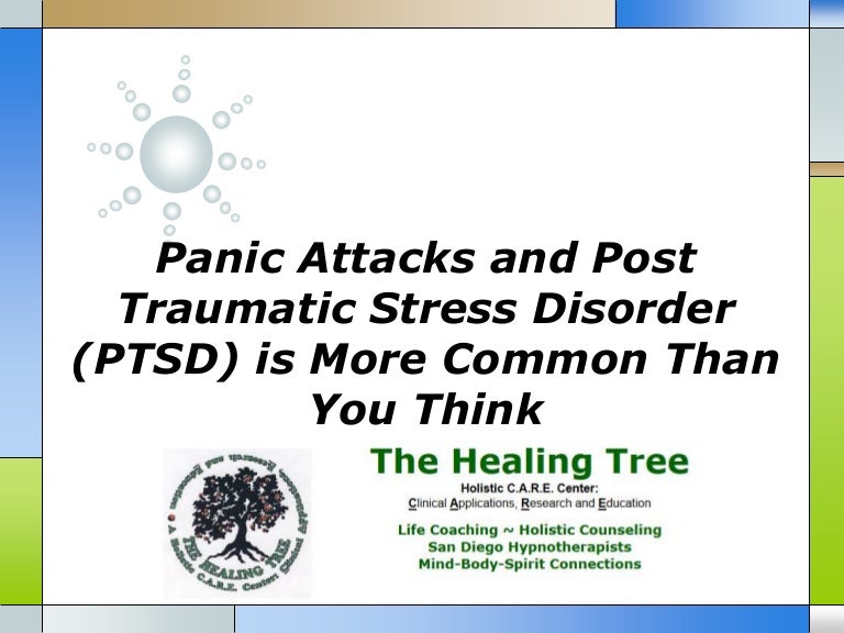 Panic attacks and post traumatic stress disorder ptsd is more common