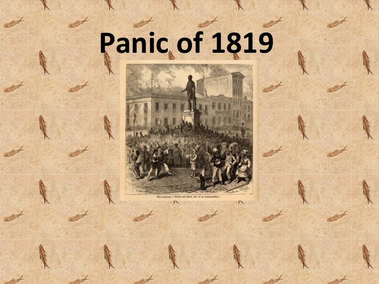 Panic of 1819 5