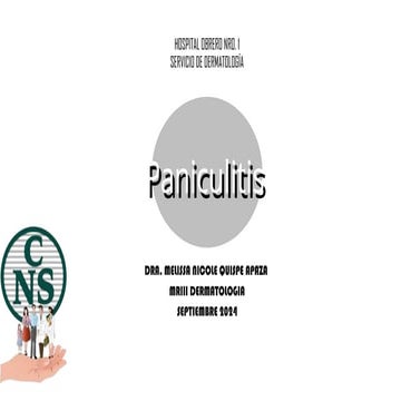 Dermatología Paniculitis final Eritema nodoso.pptx