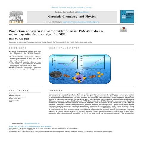 vật liệu xúc tác PANI@CuMn2O4.pdf tạo hydro