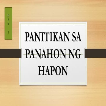 Filipino 8 Mga Akdang Lumaganap sa Panahon ng Hapones | PPTX