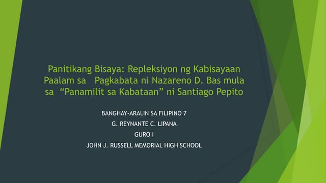Panitikang Bisaya
