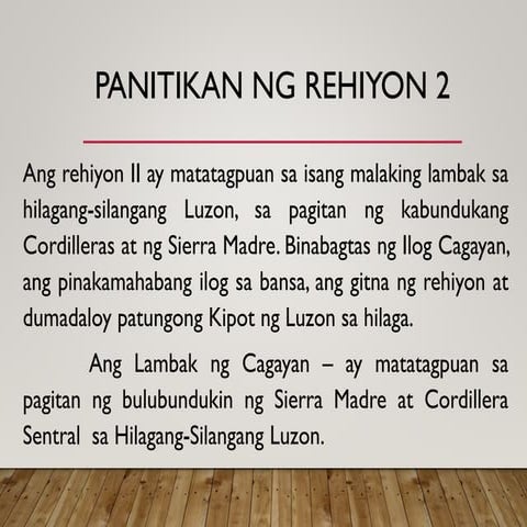 Rehiyon 2: Lambak ng Cagayan