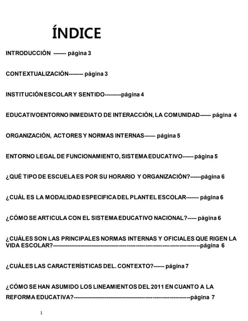 Panorama actual de la educación bás...