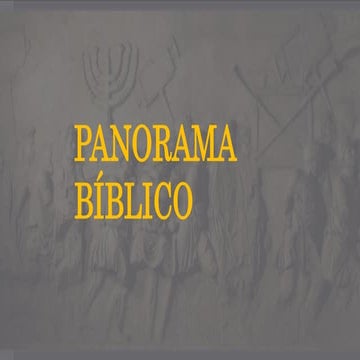 Panorama Antigo Testamento