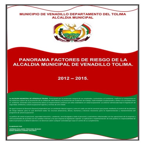 Panorama de factores de riesgo de salud ocupacional 2012. pdf