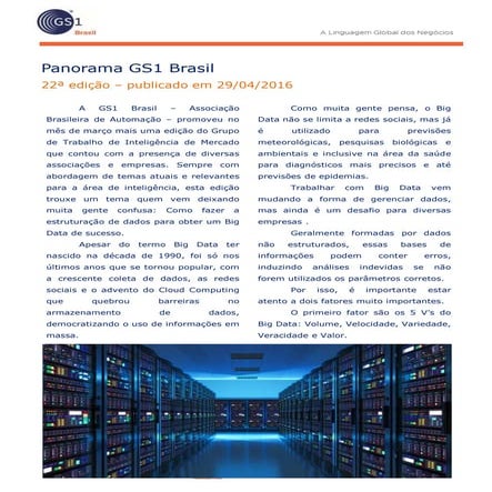 Panorama gs1 Brasil  abril2016 -22a edicao
