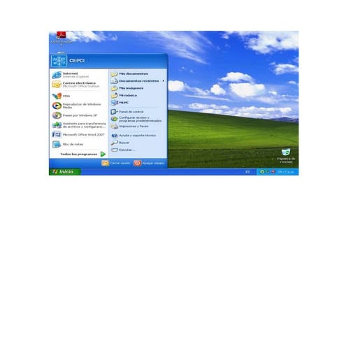 Pantallas de windows --configuracion de dispositivos--