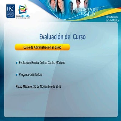 Pantallazo evaluacion