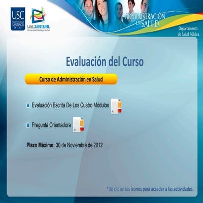 Pantallazo evaluacion