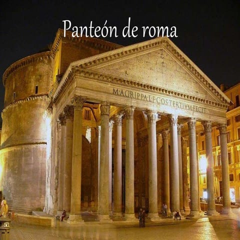 Panteón de roma 