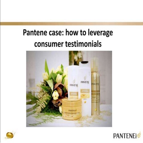 Pantene for digital branding | PPTX