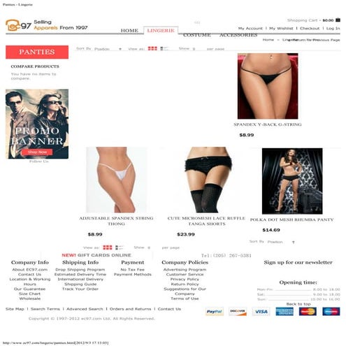 Sexy Panties   lingerie