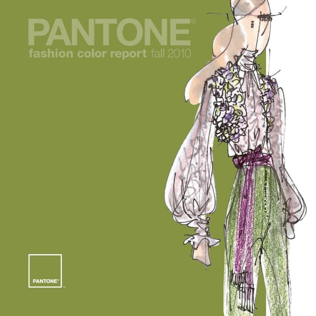 Pantone Fashion Color Report – Fall 2010