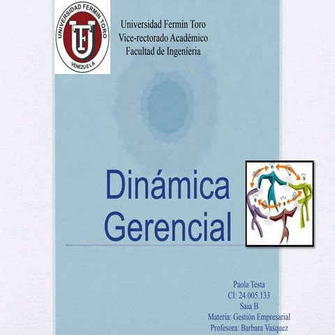 Dinámica Gerencial