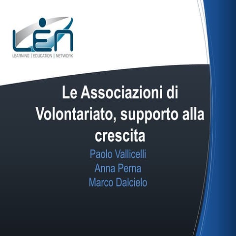 Eventi di People Rasing - supportare il Volontariato - Paolo Vallicelli, Marc...