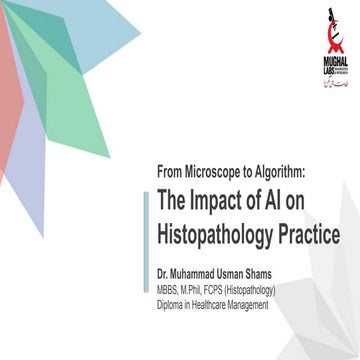 The Impact of AI on Histopathology Practice