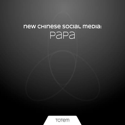 Papa - An introduction to China's SoundCloud/Instagram