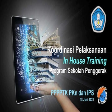 Tema Presentasi IHT hari ke 1 SMK Pusat Keunggulan | PPTX