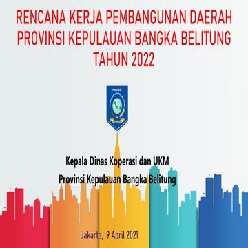 Bahan Paparan RKPD 2021 | PDF