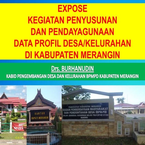 Paparan profil desa