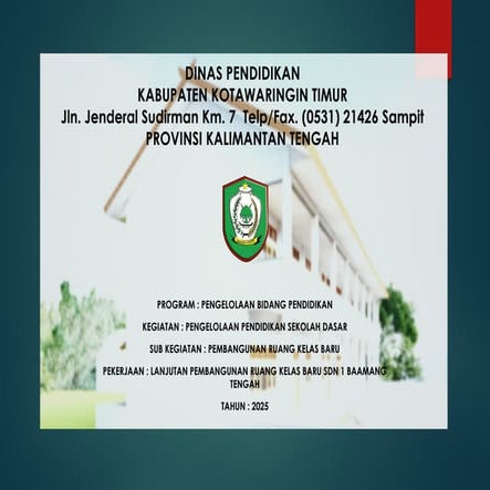 Paparan Proyek design SDN-1 B.T 2025..pptx