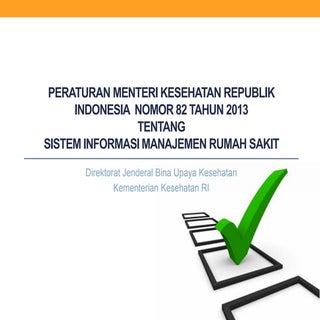 Paparan simrs peraturan menkes ri n...