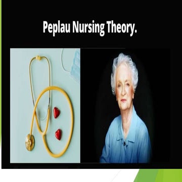 Application of Nursing Theories to nursing practice and education.