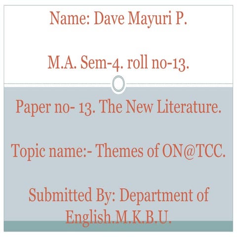 Paper 13 new literature