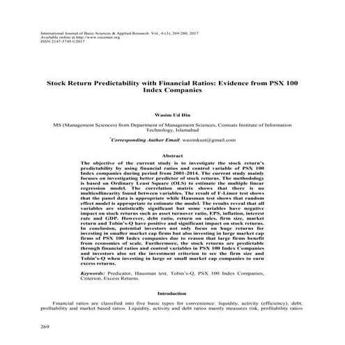 Research paper ppt | PPTX