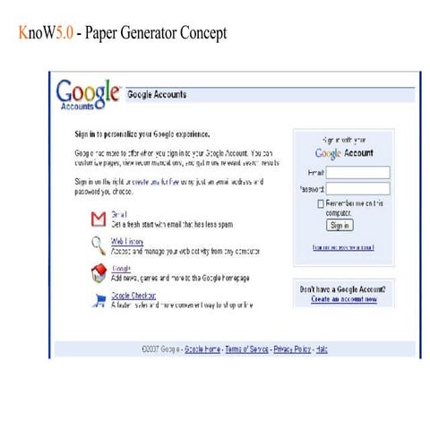 Paper Generator