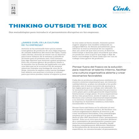 Paper: Think outside the box