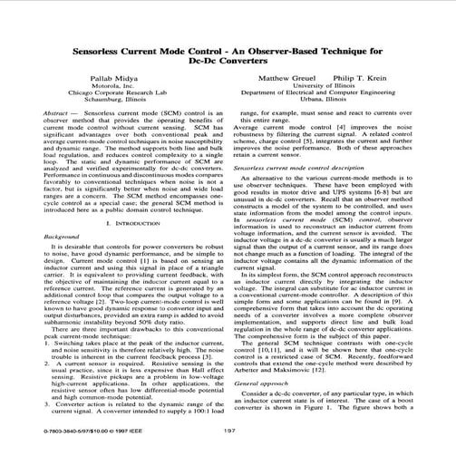 Presentation_ON-CHIP CURRENT SENSING TECHNIQUE FOR CMOS MONOLITHIC ...